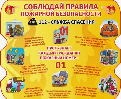 Пожарные в гостях у школьников.